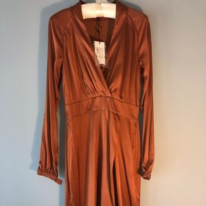 Gucci Copper Silk Dress